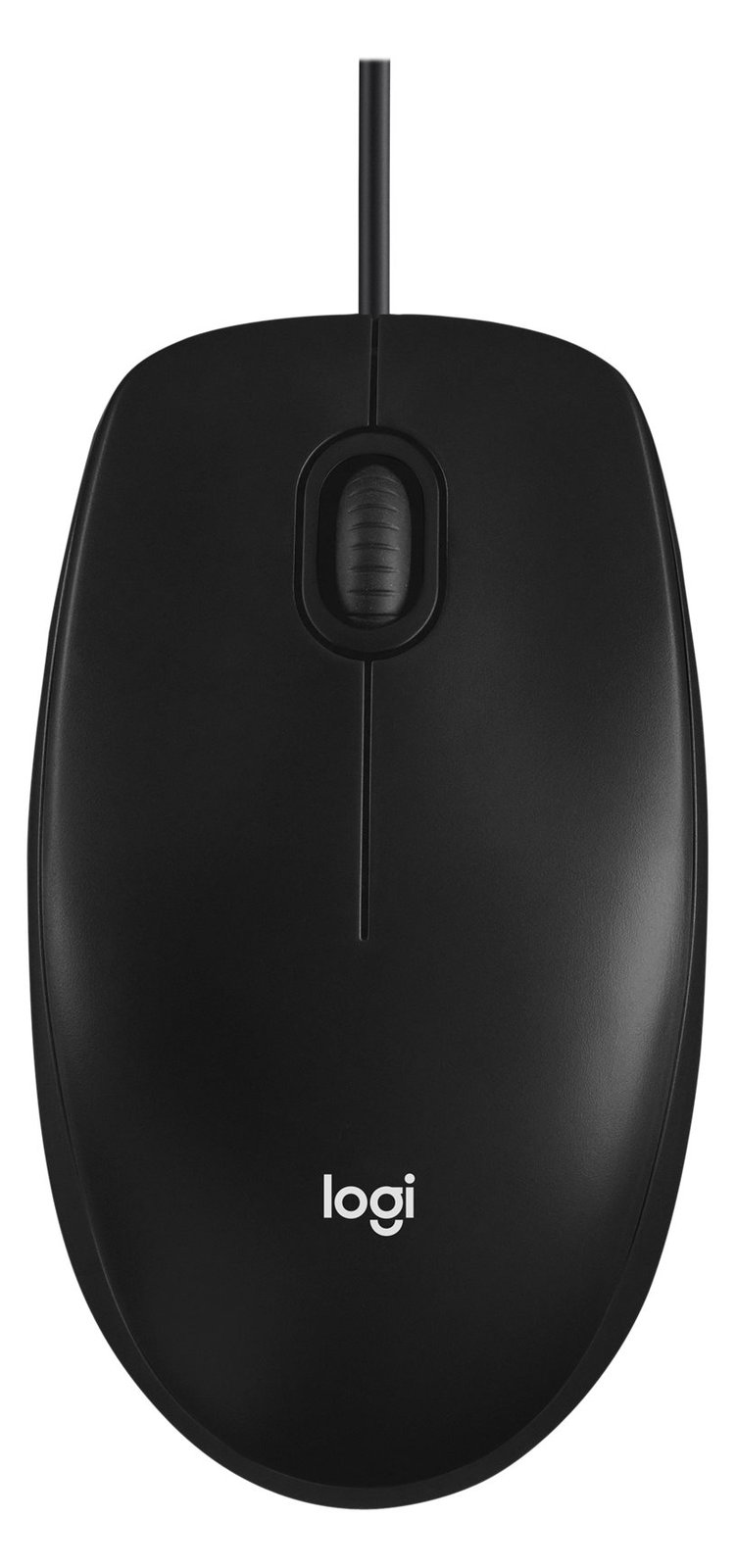 Logitech M100 - Maus - Full-Size - rechts- und linkshändig