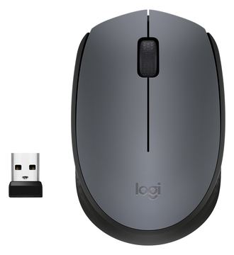 Logitech M170 - Maus - kabellos - 2.4 GHz - kabelloser Empfänger (USB) von LumaTech