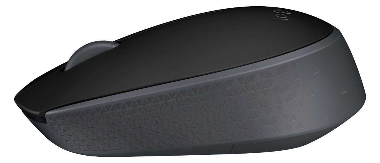 Logitech M171 - Maus - rechts- und linkshändig - kabellos - 2.4 GHz - kabelloser Empfänger (USB)