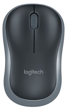 Logitech M185 - Maus - optisch - 3 Tasten - kabellos - 2.4 GHz - kabelloser Empfänger (USB) von LumaTech