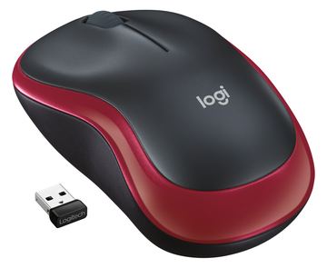 Logitech M185 - Maus - optisch - kabellos - 2.4 GHz - kabelloser Empfänger (USB) von LumaTech
