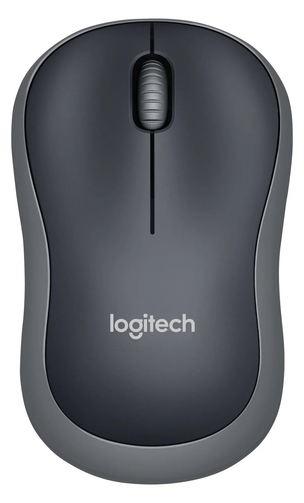 Logitech M185 - Maus - optisch - kabellos - 2.4 GHz - kabelloser Empfänger (USB) - grau, Ansicht 3