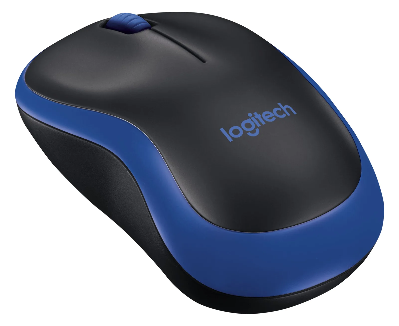 Logitech M185 - Maus - optisch - kabellos - 2.4 GHz - kabelloser Empfänger (USB) - blau, Ansicht 5