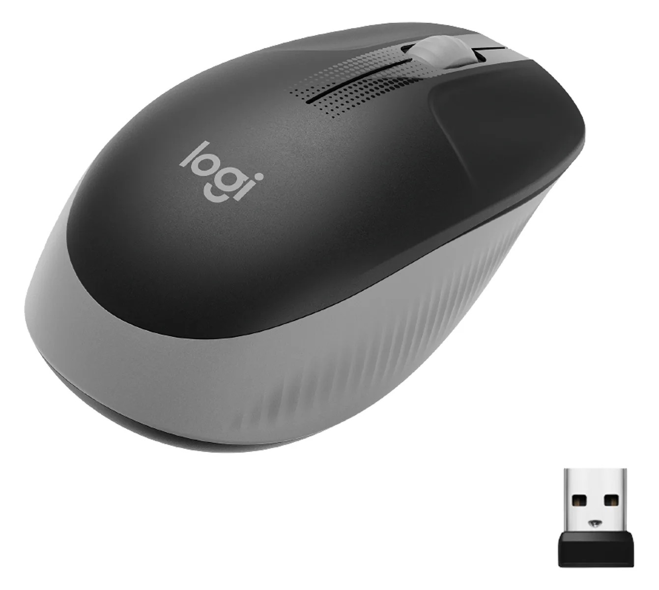 Logitech M190 - Maus - optisch - 3 Tasten - kabellos - kabelloser Empfänger (USB), Ansicht 2