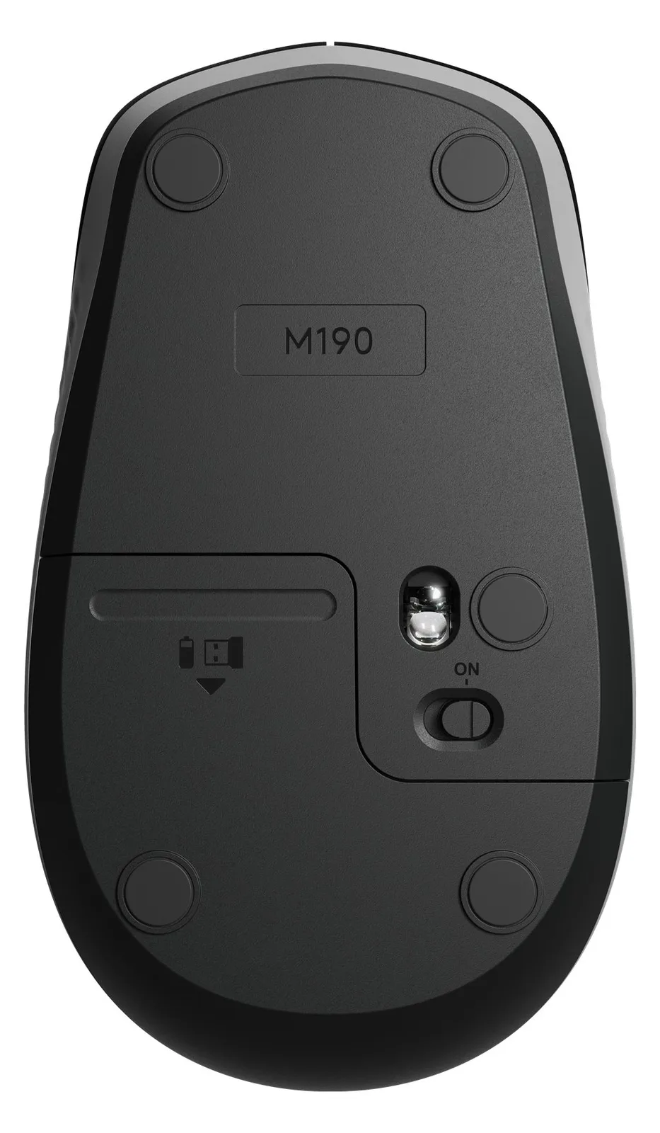Logitech M190 - Maus - optisch - 3 Tasten - kabellos - kabelloser Empfänger (USB), Ansicht 3