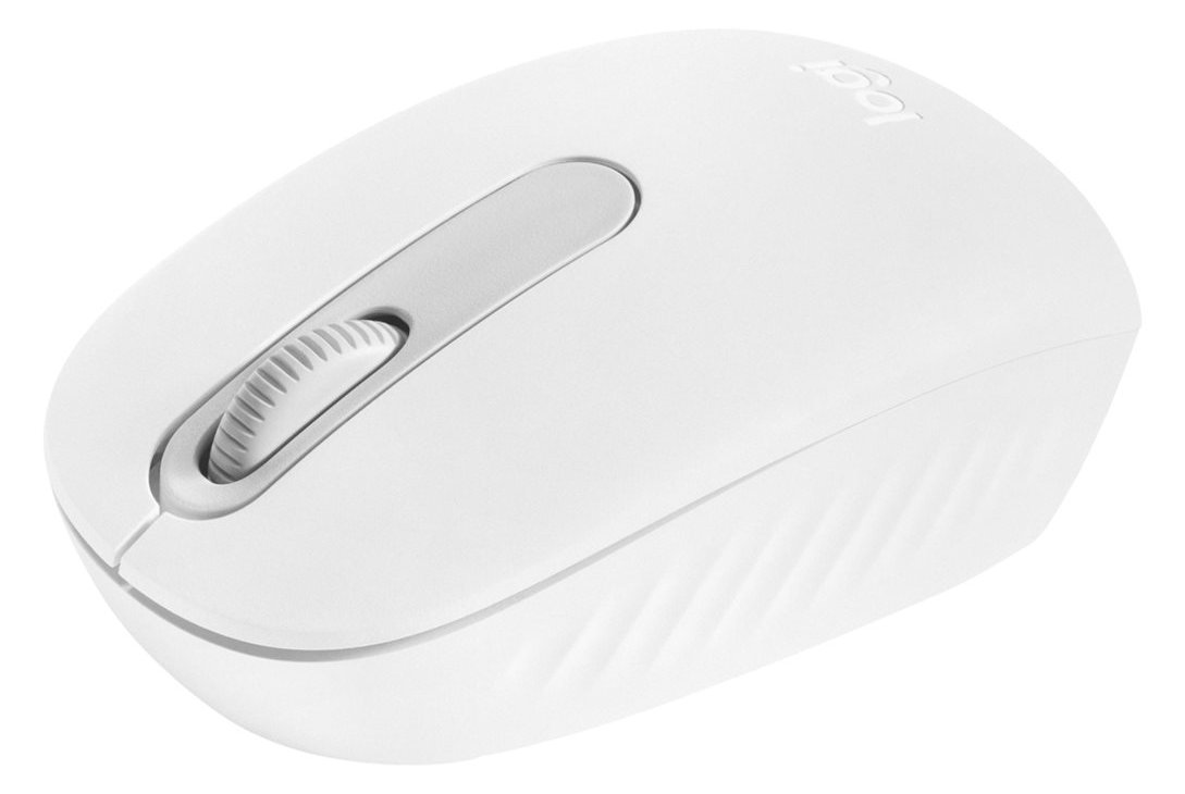 Logitech M196 - Maus - rechts- und linkshändig - optisch - 3 Tasten - kabellos - Bluetooth - Weiß