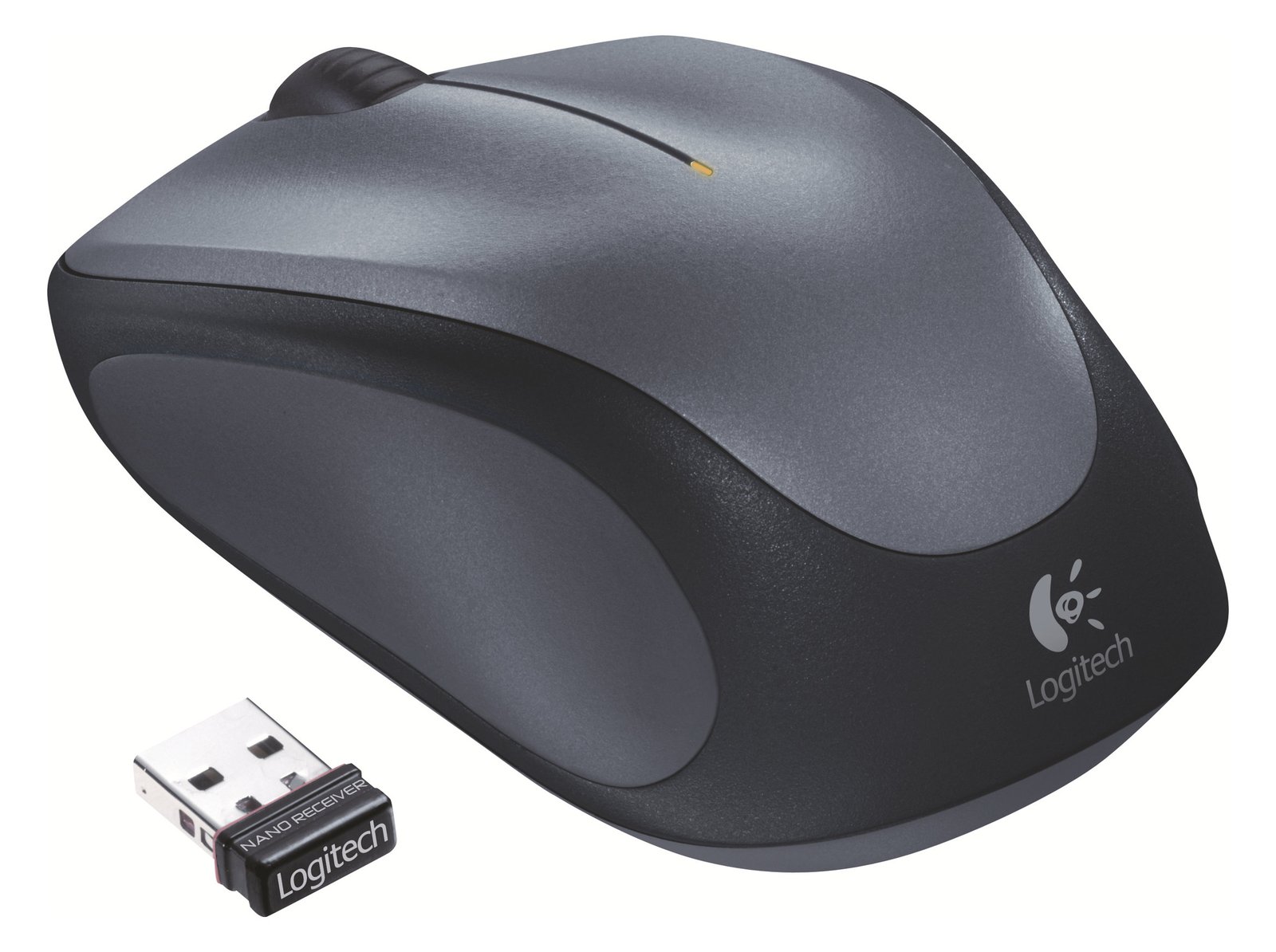 Logitech M235 - 2nd Generation - Maus - rechts- und linkshändig - optisch - kabellos - 2.4 GHz