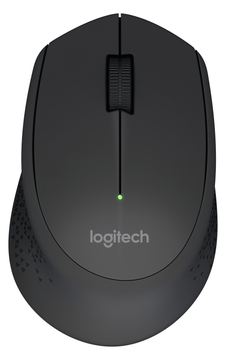 Logitech M280 - Maus - Für Rechtshänder - optisch - 3 Tasten - kabellos - 2.4 GHz - kabelloser Empfänger (USB) von LumaTech