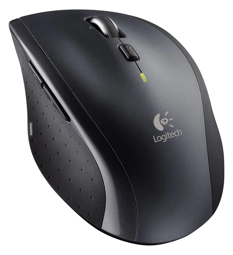 Logitech M705 - Maus - Für Rechtshänder - Laser - 7 Tasten - kabellos - 2.4 GHz - kabelloser Empfänger (USB), Ansicht 3