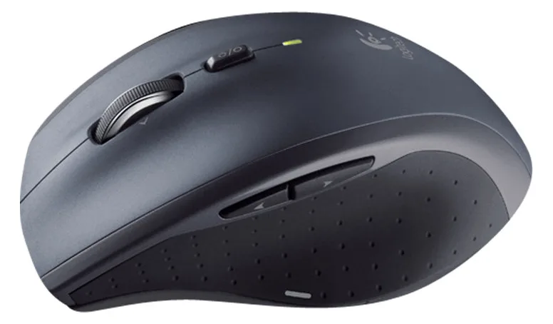 Logitech M705 - Maus - Für Rechtshänder - Laser - 7 Tasten - kabellos - 2.4 GHz - kabelloser Empfänger (USB), Ansicht 5
