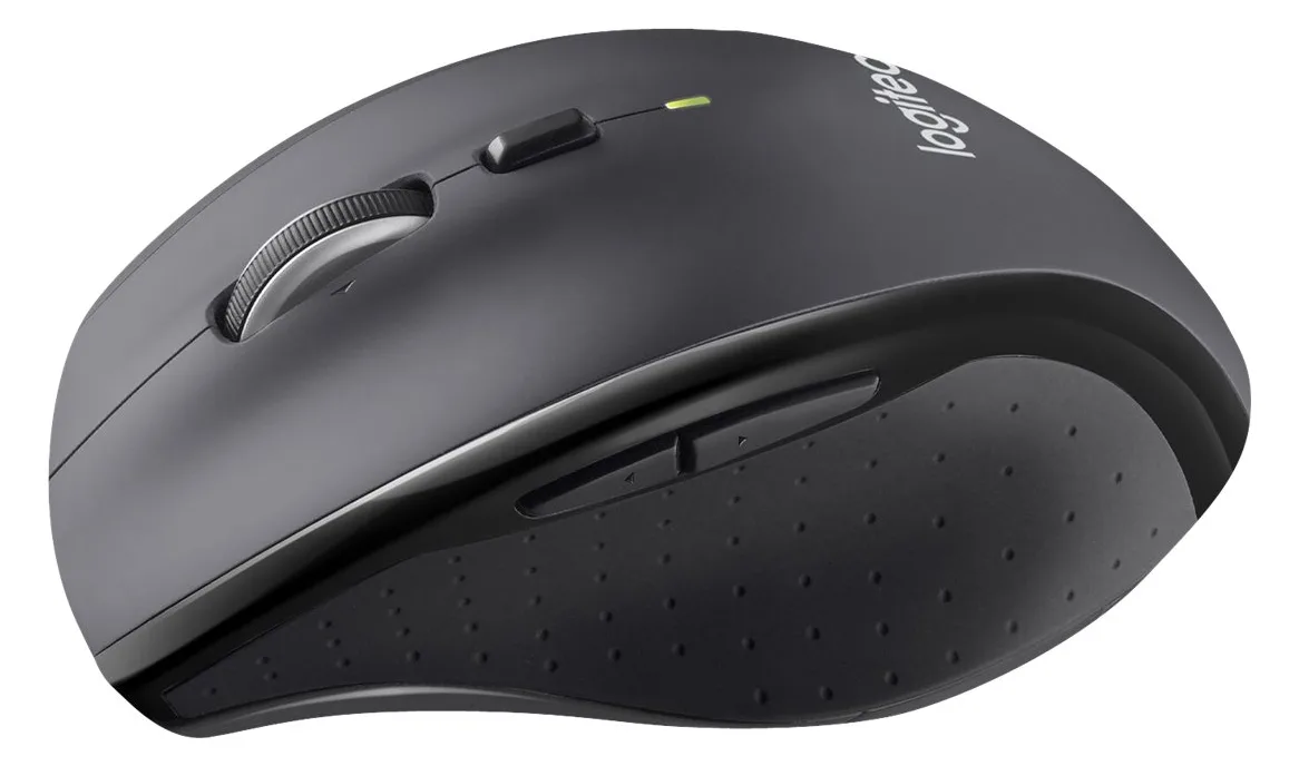 Logitech M705 - Maus - Für Rechtshänder - Laser - kabellos - 2.4 GHz - kabelloser Empfänger (USB), Ansicht 3
