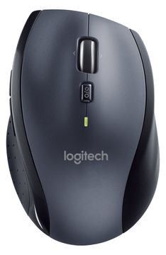 Logitech Marathon M705 - Maus - ergonomisch - Für Rechtshänder - Laser - 7 Tasten - kabellos - 2.4 GHz von LumaTech