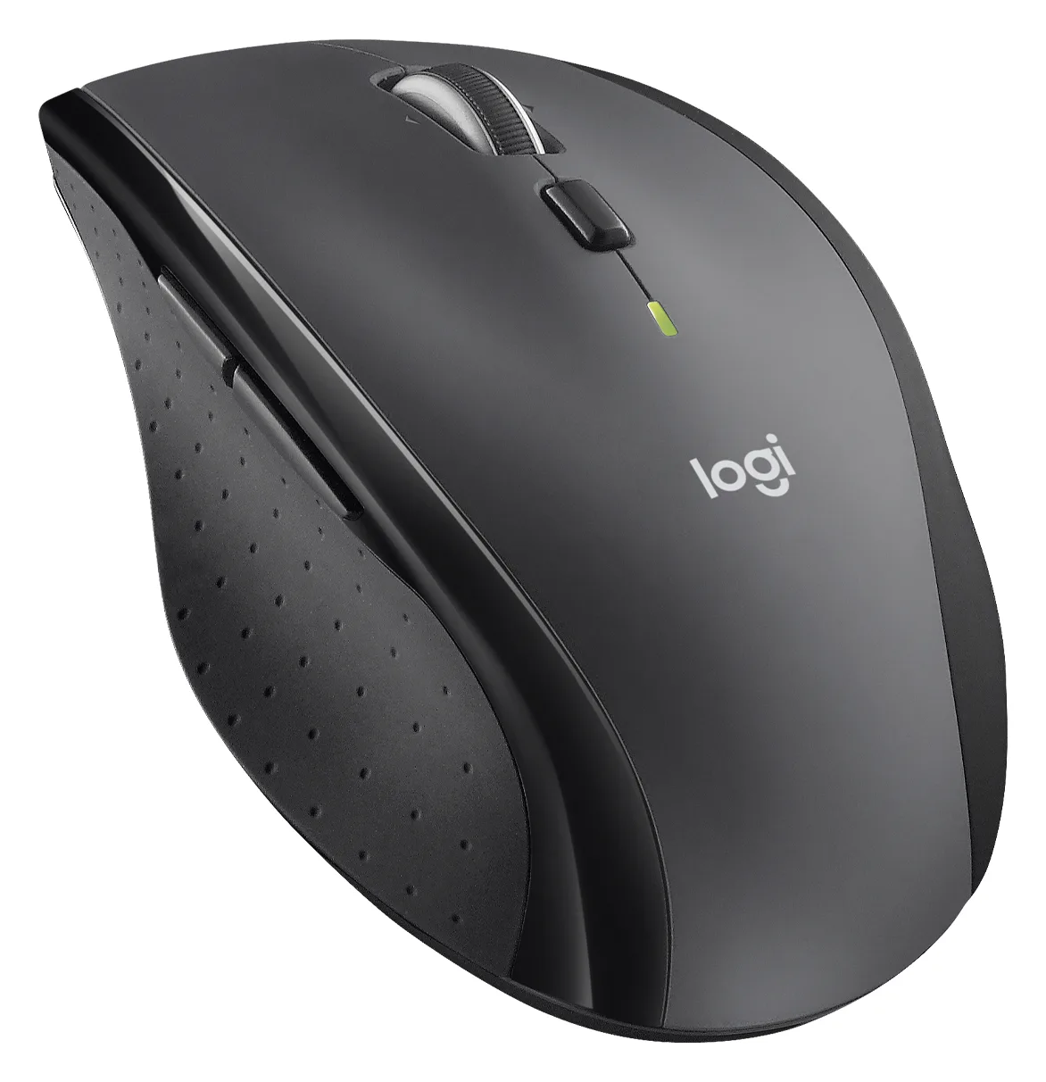 Logitech Marathon M705 - Maus - ergonomisch - Für Rechtshänder - Laser - 7 Tasten - kabellos - 2.4 GHz, Ansicht 2