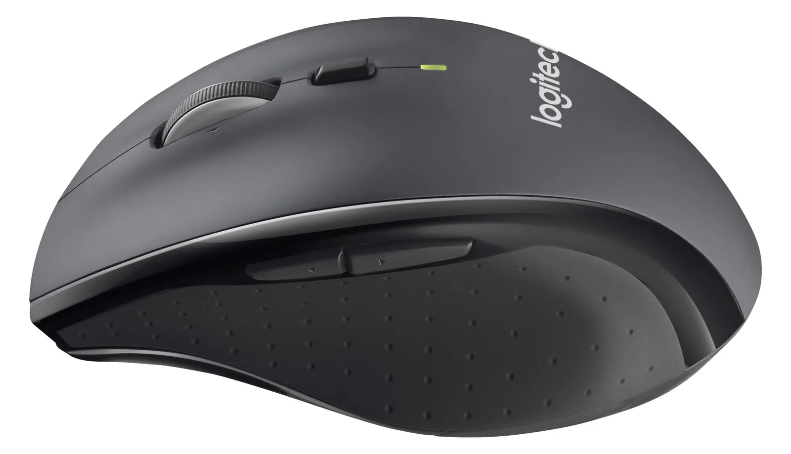 Logitech Marathon M705 - Maus - ergonomisch - Für Rechtshänder - Laser - 7 Tasten - kabellos - 2.4 GHz, Ansicht 3