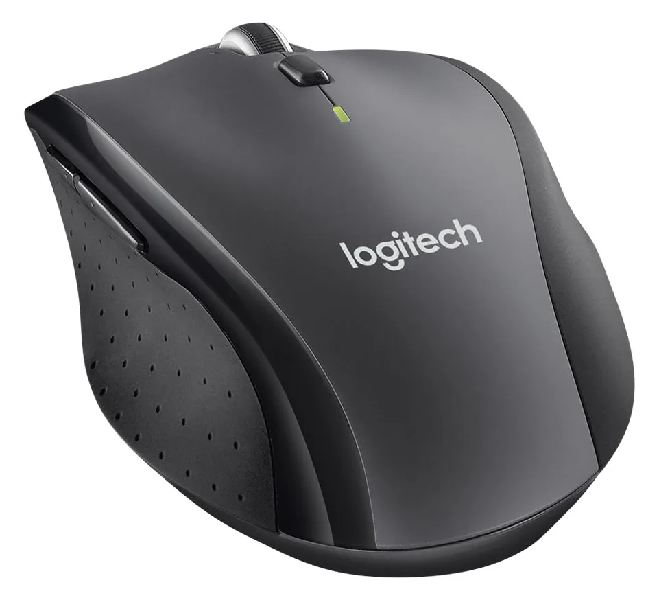 Logitech Marathon M705 - Maus - Für Rechtshänder - Laser - kabellos - 2.4 GHz - kabelloser Empfänger (USB), Ansicht 3