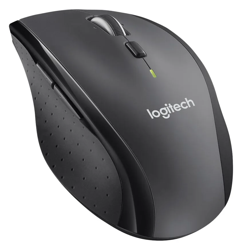 Logitech Marathon M705 - Maus - Für Rechtshänder - Laser - kabellos - 2.4 GHz - kabelloser Empfänger (USB), Ansicht 4