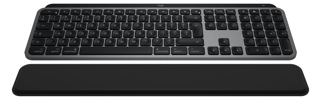 Logitech Master Series MX Keys S Combo for Mac - Bluetooth LE - Space-grau - TL: US, QWERTY