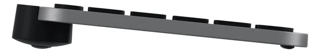 Logitech Master Series MX Keys S for Mac - Tastatur - full size - Bluetooth LE - Pale Gray - TL: US, QWERTY, Ansicht 4