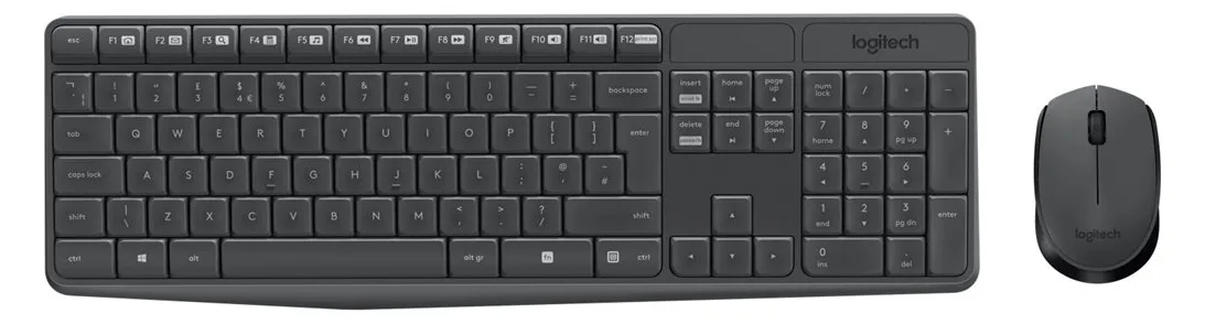 Logitech MK235 - Tastatur-und-Maus-Set - kabellos - TL: CZ/SK, QWERTY, Ansicht 5