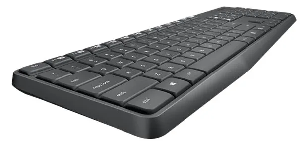 Logitech MK235 - Tastatur-und-Maus-Set - kabellos - TL: Französisch, AZERTY, Ansicht 2