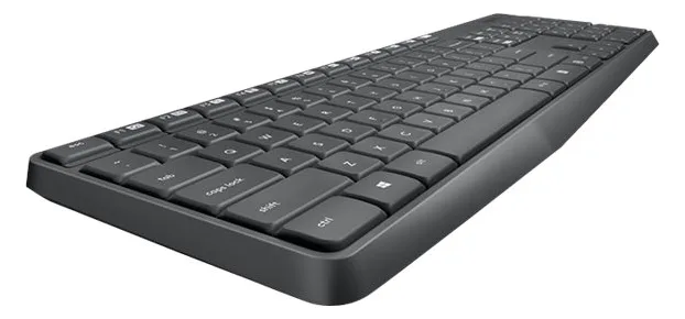 Logitech MK235 - Tastatur-und-Maus-Set - kabellos - TL: Nordisch, QWERTY, Ansicht 2