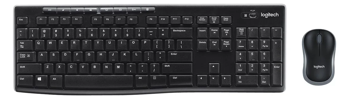 Logitech MK270 Wireless Combo - Tastatur-und-Maus-Set - TL: Belgisch, AZERTY, Ansicht 3