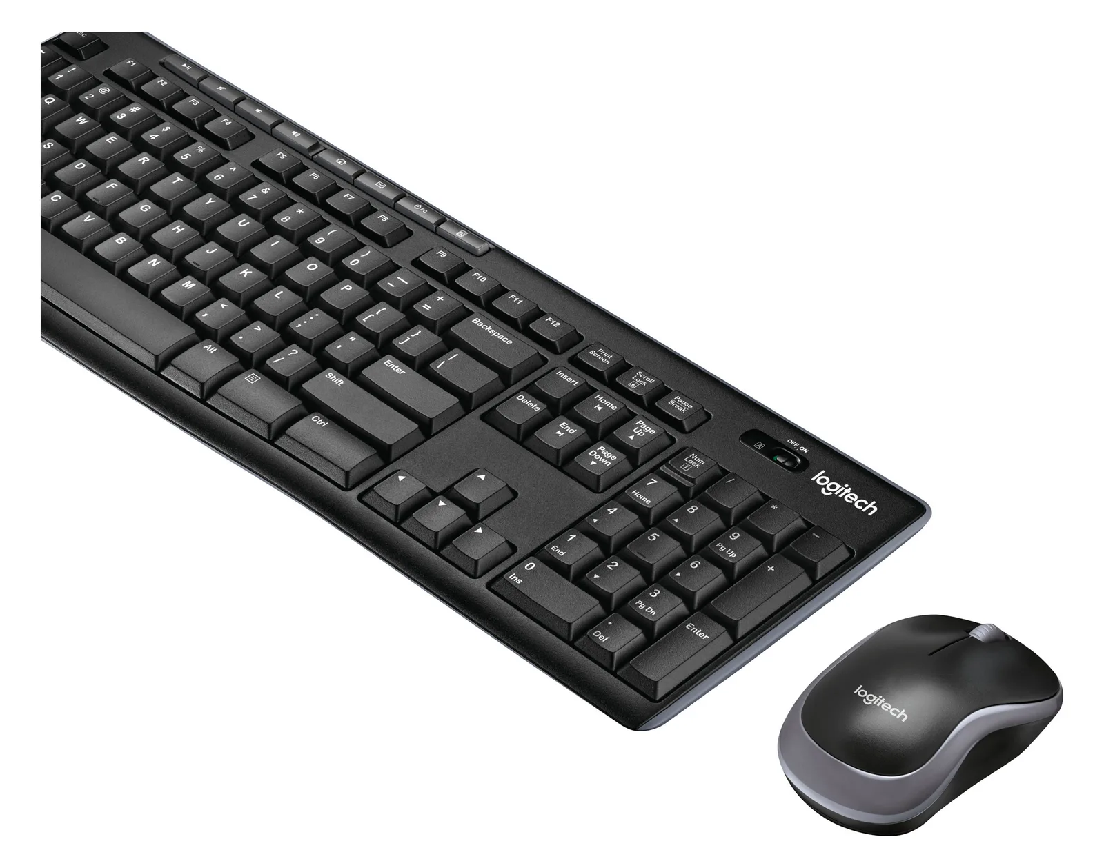 Logitech MK270 Wireless Combo - Tastatur-und-Maus-Set - TL: UK, QWERTY, Ansicht 3