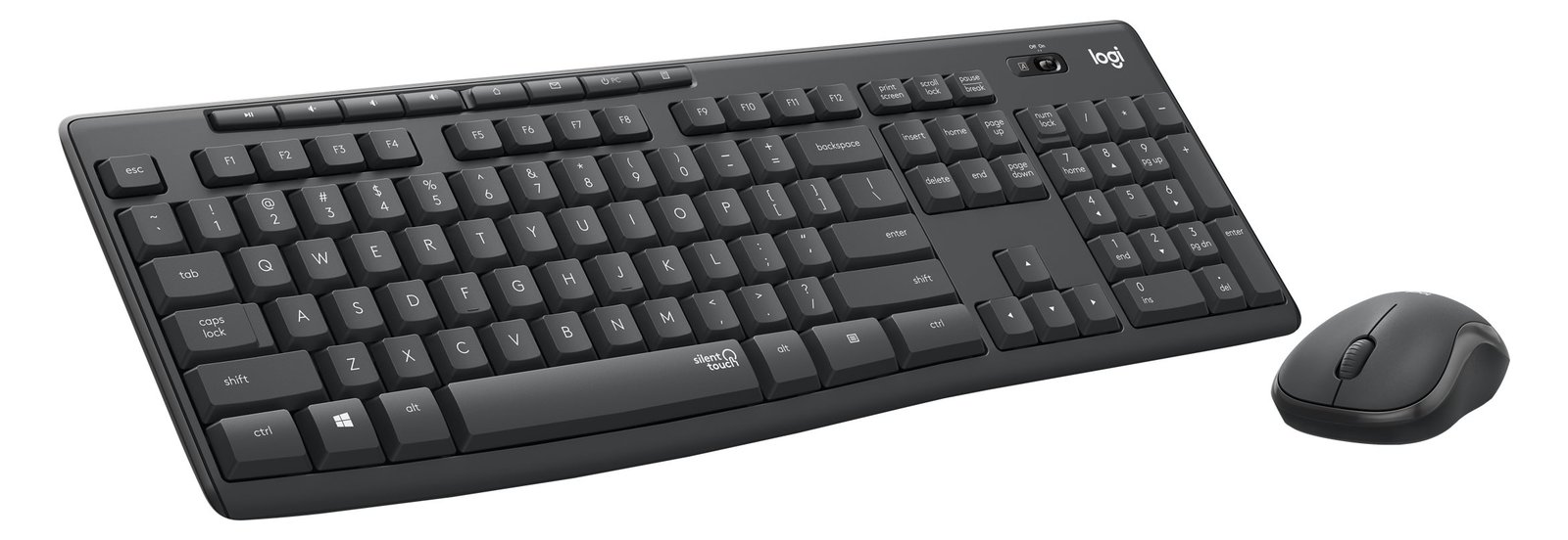 Logitech MK295 Silent - Tastatur-und-Maus-Set - TL: CZ/SK, QWERTY
