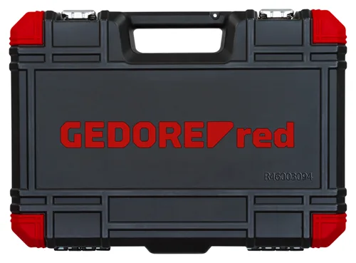 Gedore R46003094 - Steckschlüssel-Satz - 1/4" - Metrisch - 62 Köpfe - 4,4.5,5,5.5 bis 32 mm - T10 - T15 - T20 - T25…, Ansicht 3