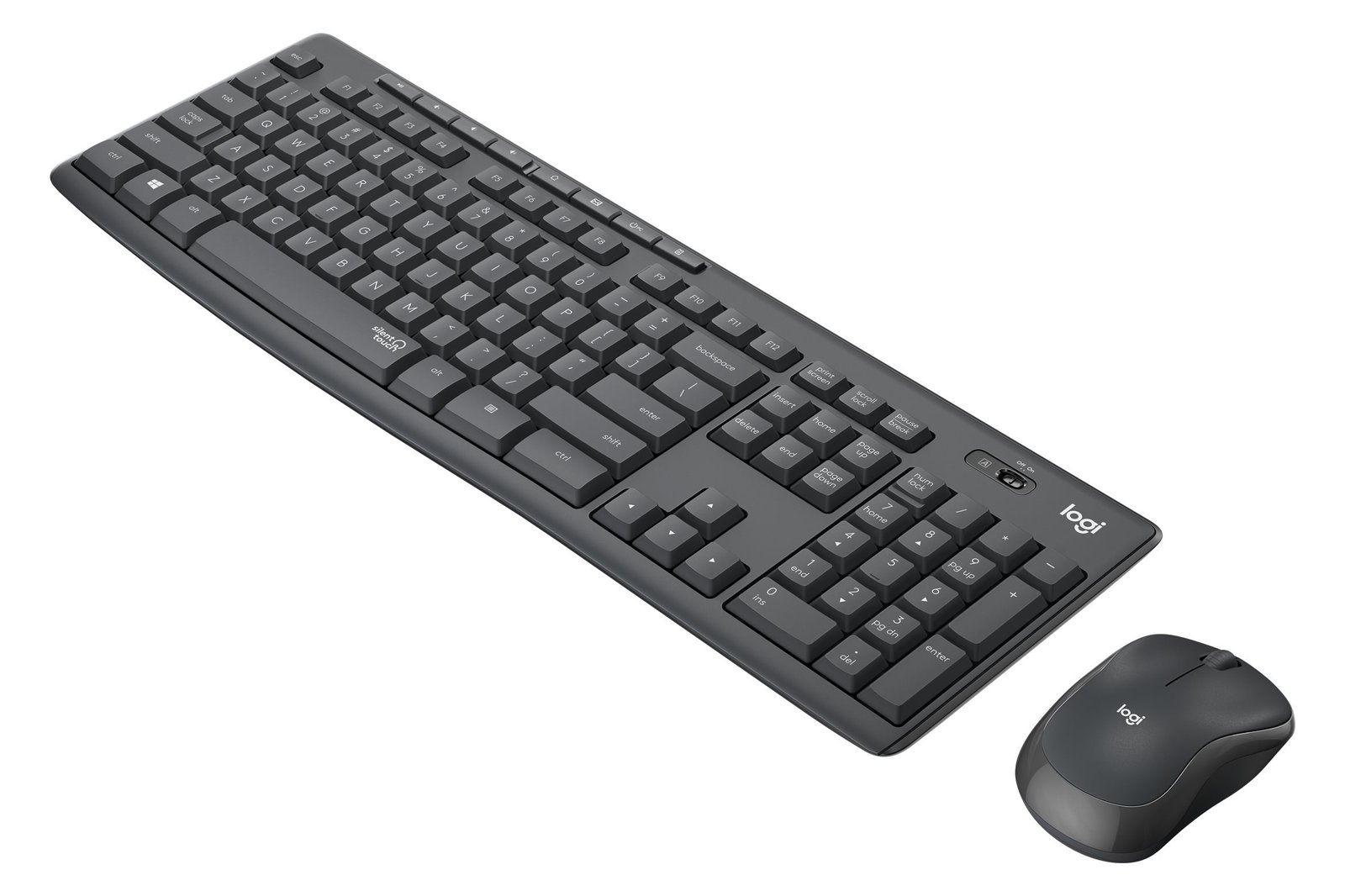 Logitech MK295 Silent - Tastatur-und-Maus-Set - TL: Nordisch, QWERTY