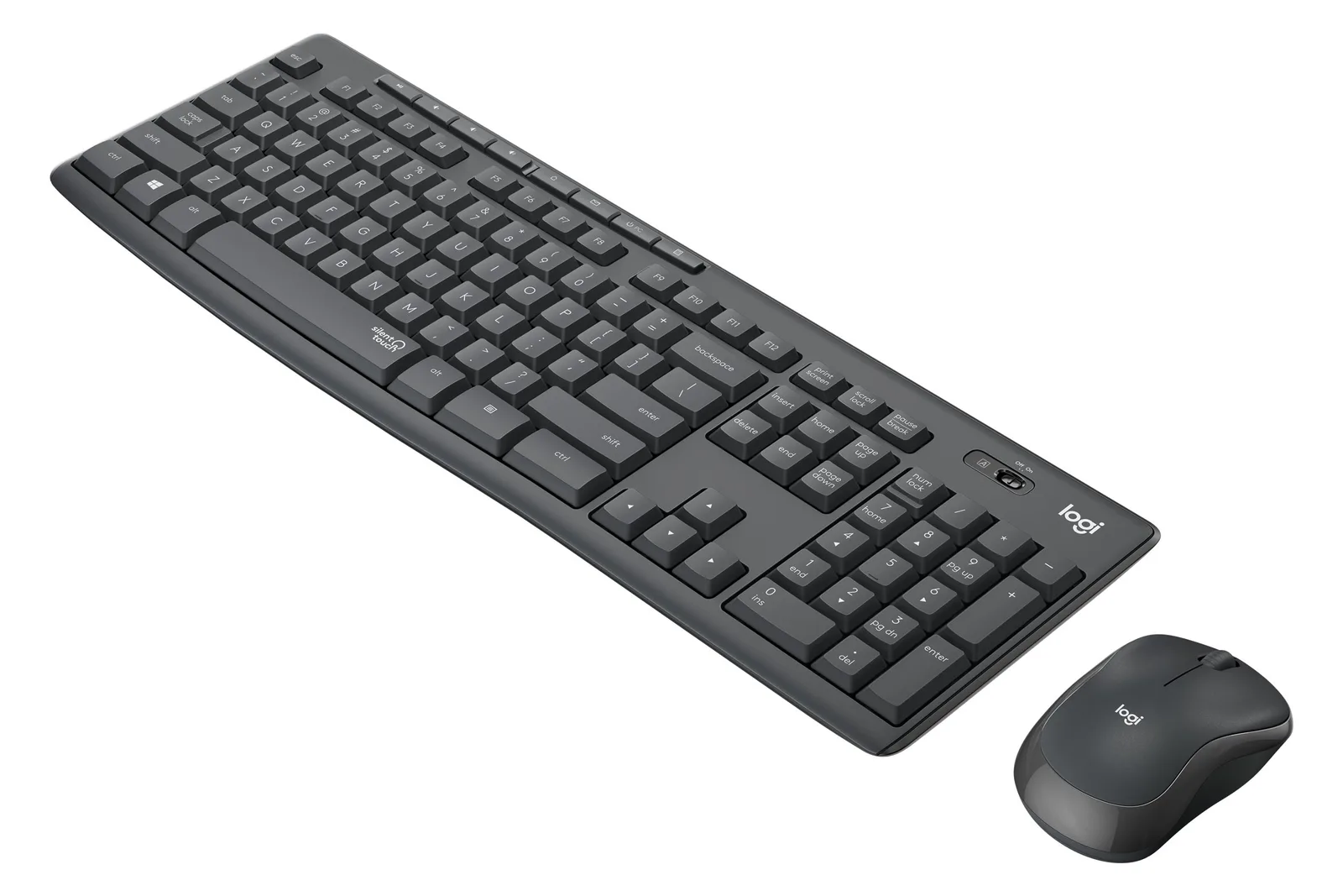 Logitech MK295 Silent - Tastatur-und-Maus-Set - TL: Ungarisch, QWERTZ, Ansicht 4