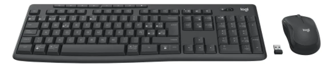 Logitech MK370 Combo for Business - Tastatur-und-Maus-Set - kabellos - Bluetooth LE - TL: Nordisch, QWERTY, Ansicht 3