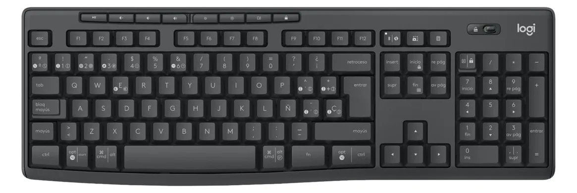 Logitech MK370 Combo for Business - Tastatur-und-Maus-Set - TL: Französisch, AZERTY, Ansicht 5