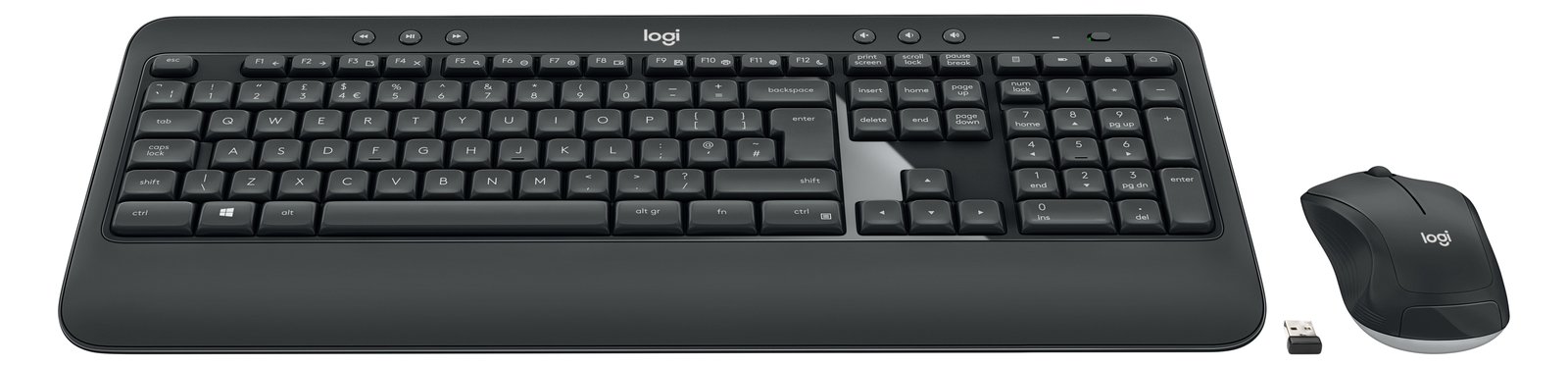 Logitech MK540 Advanced - Tastatur-und-Maus-Set - TL: Nordisch, QWERTY