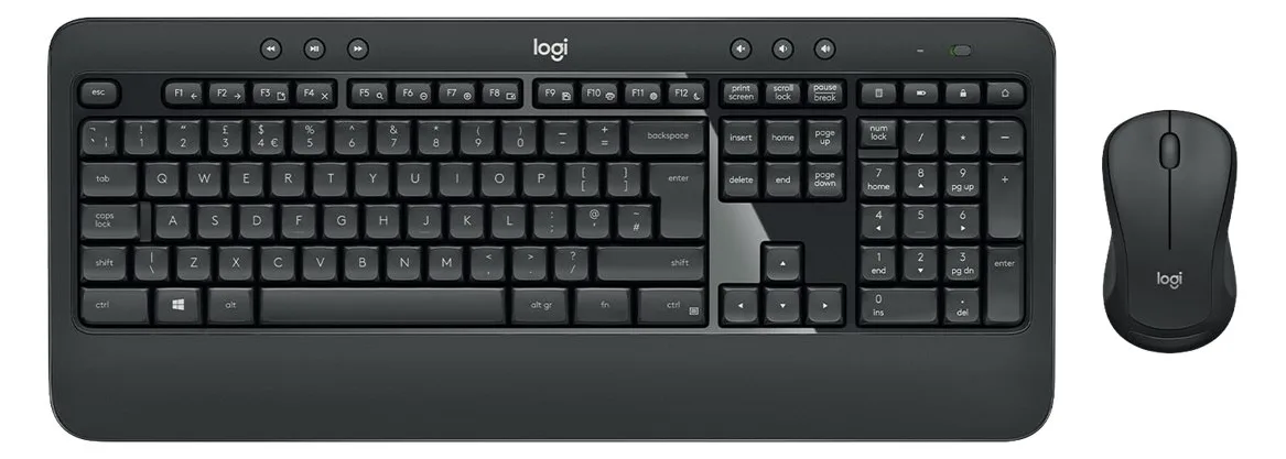 Logitech MK540 Advanced - Tastatur-und-Maus-Set - TL: Nordisch, QWERTY, Ansicht 4