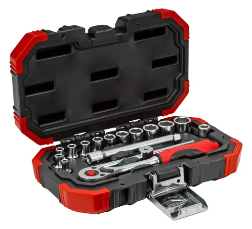 Gedore R49003016 - Steckschlüssel-Satz - 1/4" - Metrisch - 12 Kopf/Köpfe - 4,4.5,5,5.5,6,7,8,9,10,11,12,13 mm, Ansicht 3