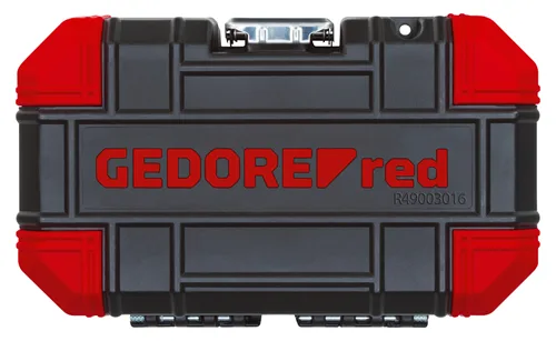 Gedore R49003016 - Steckschlüssel-Satz - 1/4" - Metrisch - 12 Kopf/Köpfe - 4,4.5,5,5.5,6,7,8,9,10,11,12,13 mm, Ansicht 4