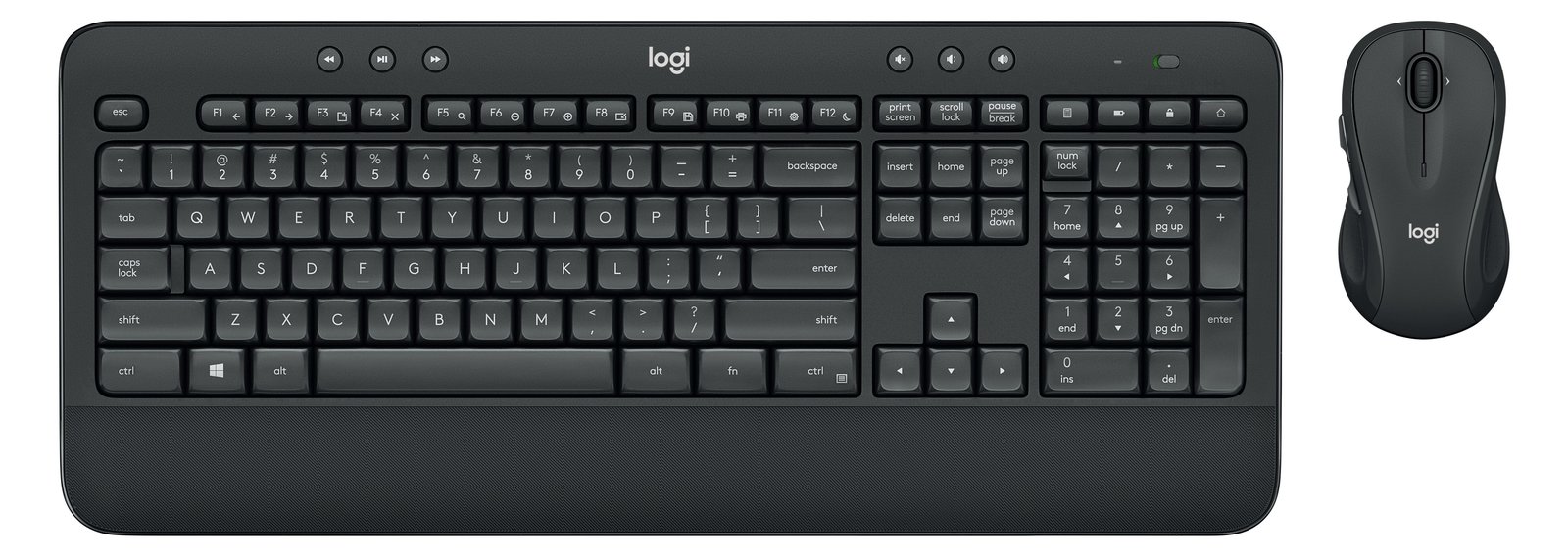 Logitech MK545 Advanced - Tastatur-und-Maus-Set - TL: Deutsch, QWERTZ