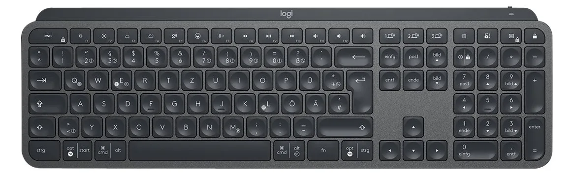 Logitech MX Keys - Tastatur - hinterleuchtet - TL: Deutsch, QWERTZ, Ansicht 5
