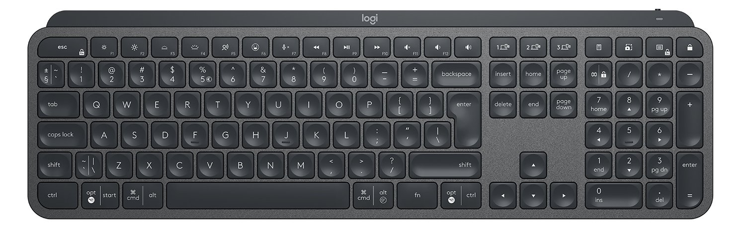 Logitech MX Keys - Tastatur - hinterleuchtet - TL: US, QWERTY