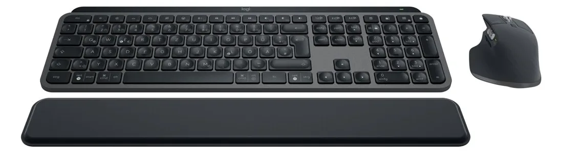 Logitech MX Keys Combo for Business - Tastatur-und-Maus-Set - TL: Deutsch, QWERTZ, Ansicht 3