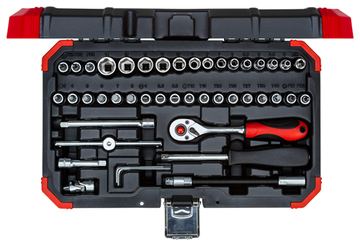 Gedore R49003046 - Steckschlüssel-Satz - 1/4" - Metrisch - 35 Kopf/Köpfe - 4,4.5,5,5.5 bis 14 mm - T10 - T15 - T20… von LumaTech