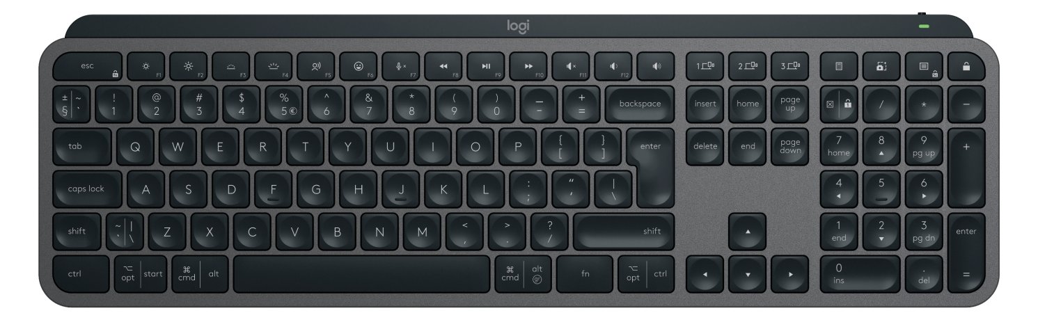 Logitech MX Keys Combo for Business - Tastatur-und-Maus-Set - TL: US, QWERTY