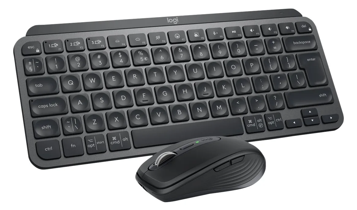 Logitech MX Keys Mini Combo for Business - Tastatur-und-Maus-Set - TL: Deutsch, QWERTZ, Ansicht 3