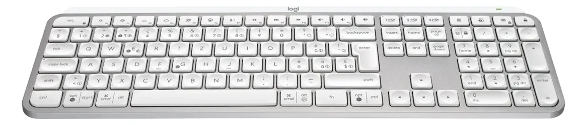 Logitech MX Keys S - Tastatur - hinterleuchtet - TL: Deutsch, QWERTZ, Ansicht 3