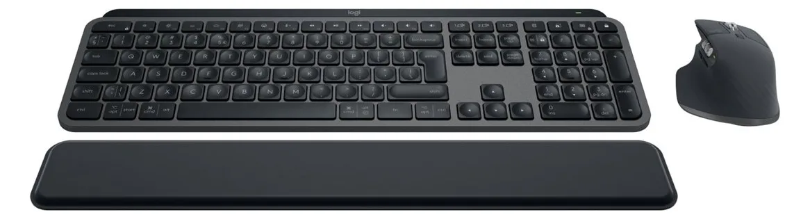 Logitech MX Keys S Combo - Tastatur-und-Maus-Set - TL: Deutsch, QWERTZ, Ansicht 4