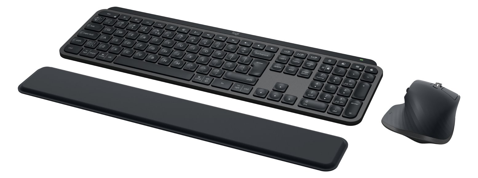 Logitech MX Keys S Combo - Tastatur-und-Maus-Set - TL: US, QWERTY