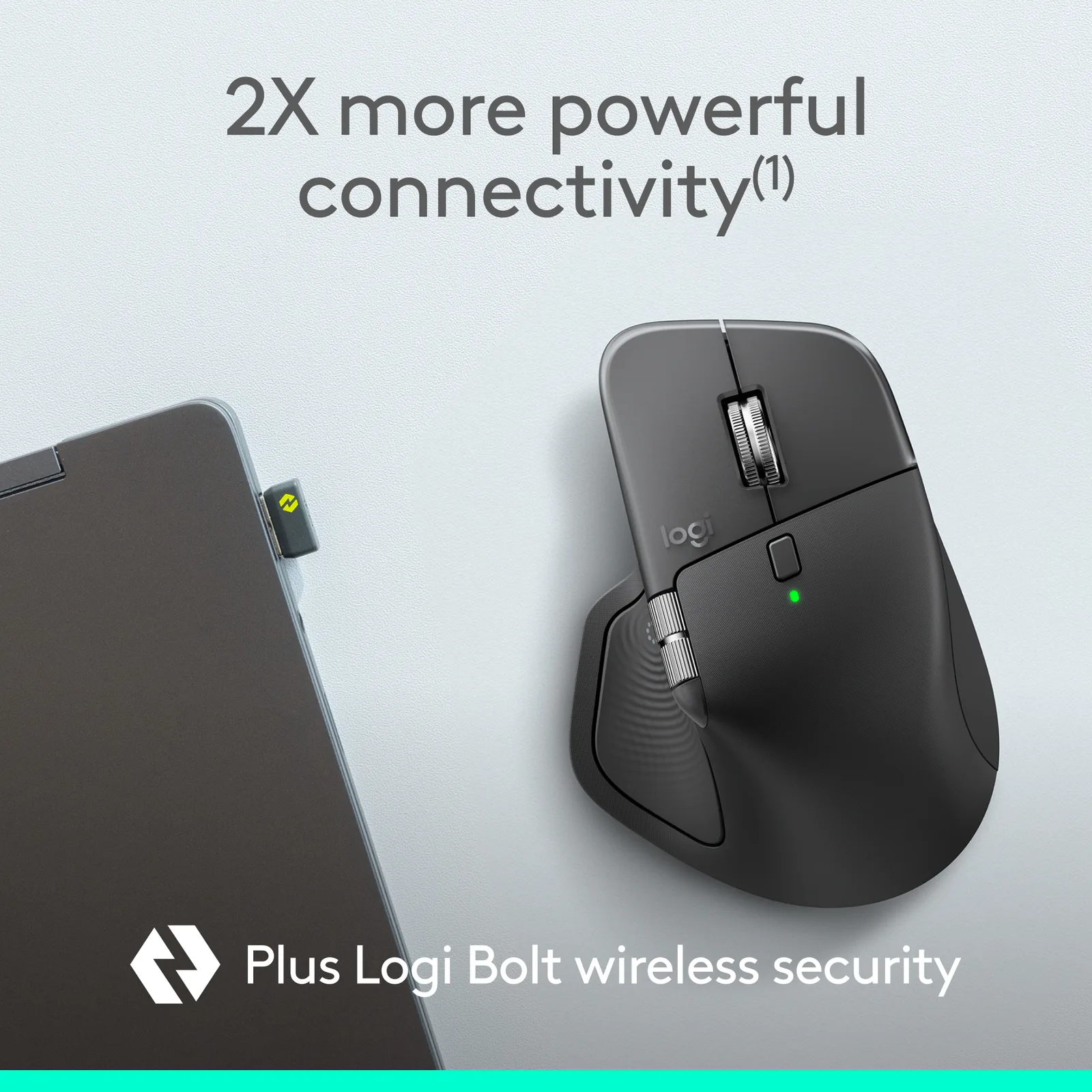 Logitech MX Master 4 for Business - Maus - 8 Tasten, Ansicht 2