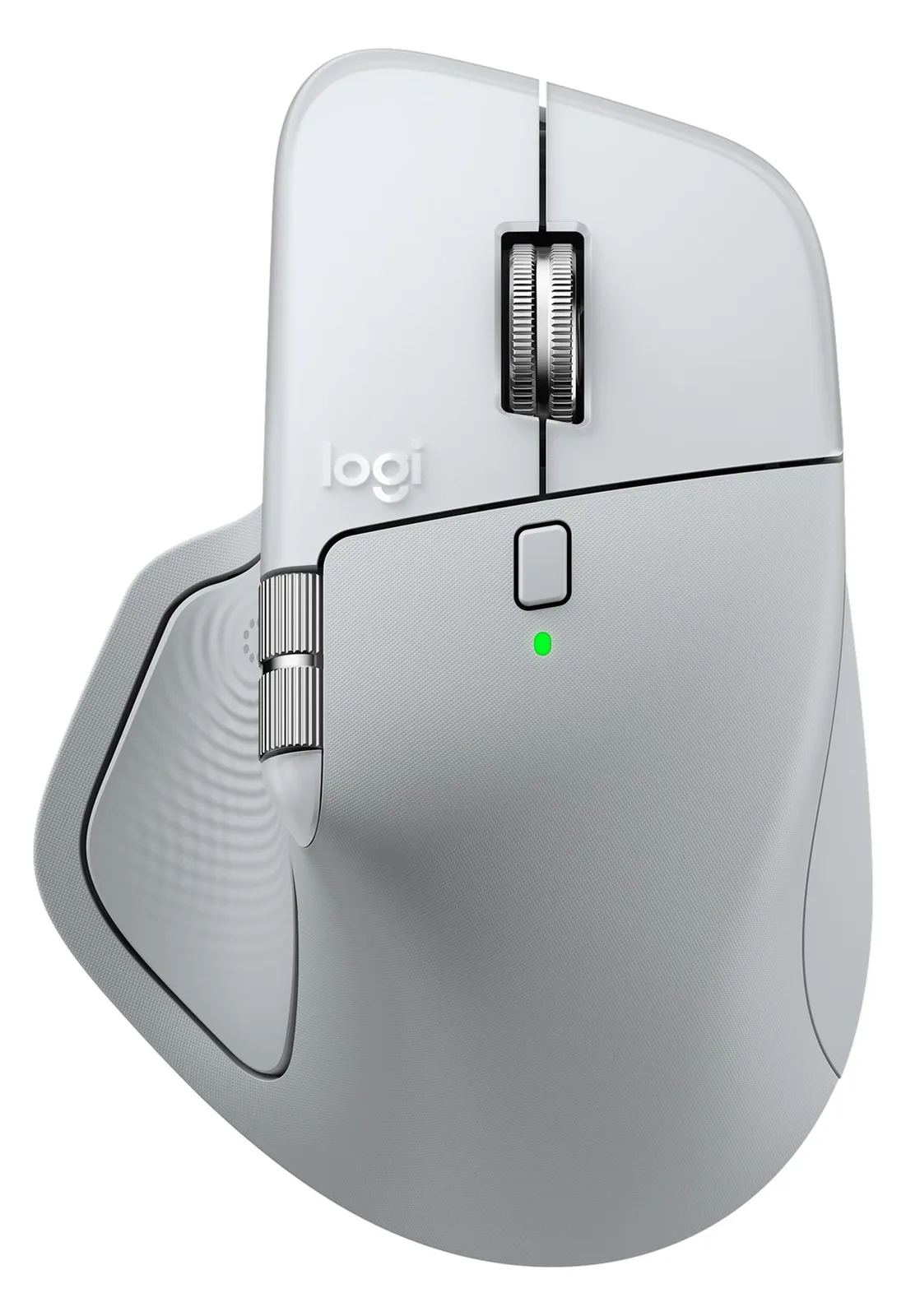 Logitech MX Master 4 for Mac - Maus - 8 Tasten - kabellos - Bluetooth, 2.4 GHz - kabelloser Empfänger (USB), Ansicht 3