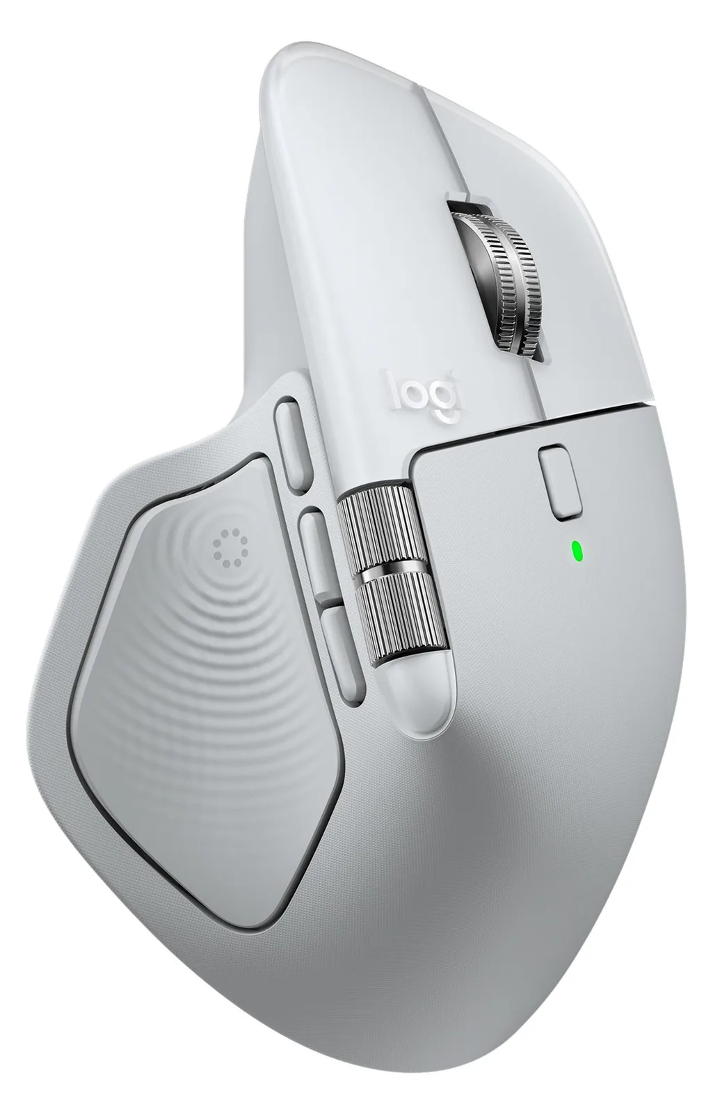 Logitech MX Master 4 for Mac - Maus - 8 Tasten - kabellos - Bluetooth, 2.4 GHz - kabelloser Empfänger (USB), Ansicht 4